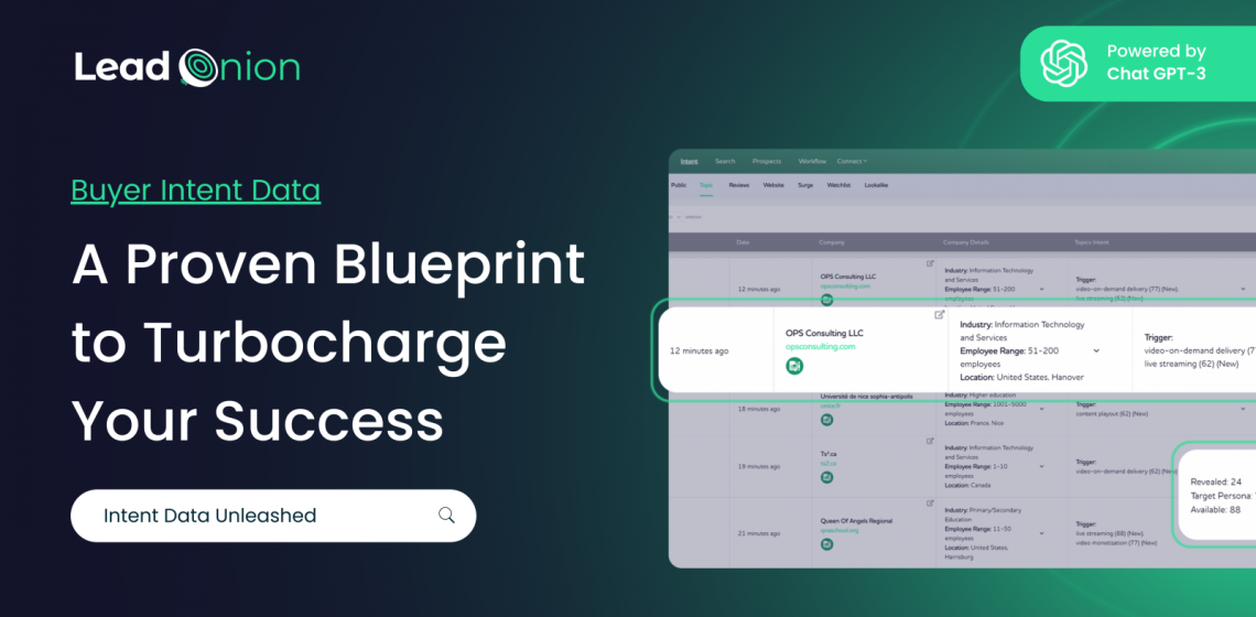 Intent Data Unleashed